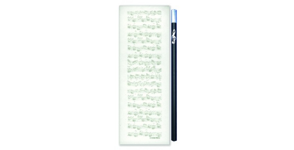 Notepad Sheet music midi magnetic Vienna World